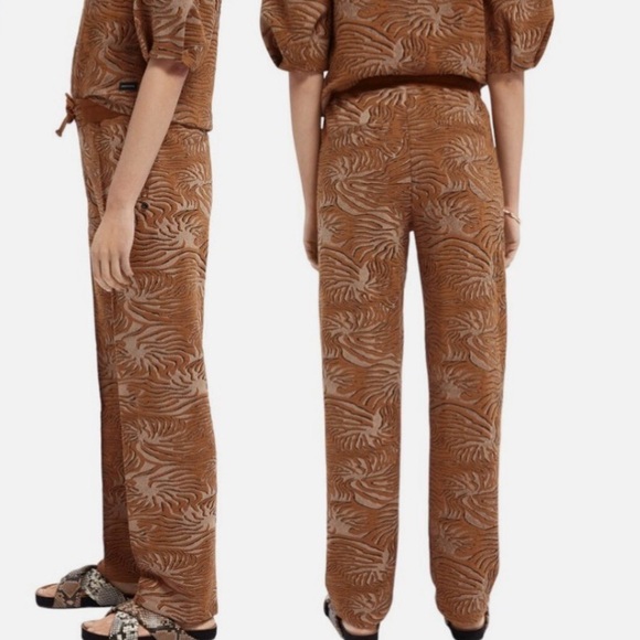 Anthropologie Scotch & Soda Sun Ray Jacquard Joggers